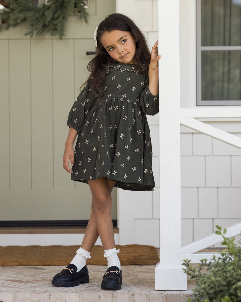 Rylee + Cru Freya Dress in Blossom Embroidery