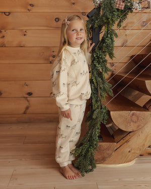 Rylee + Cru Relaxed Sweatshirt in Reindeer