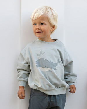 Rylee + Cru Sweatshirt in Whale