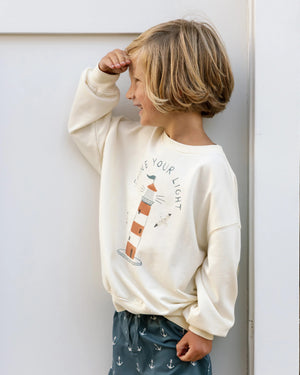 Rylee + Cru Sweatshirt in Lighthouse