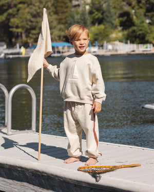 Rylee + Cru Oversized Sweatshirt in Set Sail