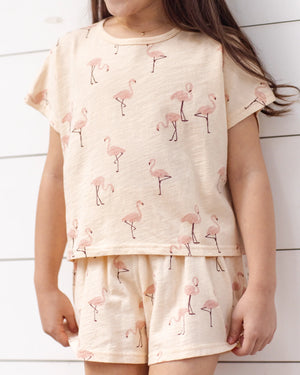 Rylee + Cru Raegan Set in Flamingo
