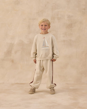 Rylee + Cru Oversized Sweatshirt in Set Sail