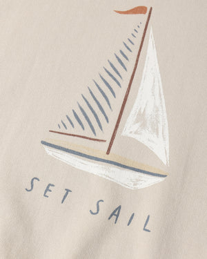 Rylee + Cru Oversized Sweatshirt in Set Sail
