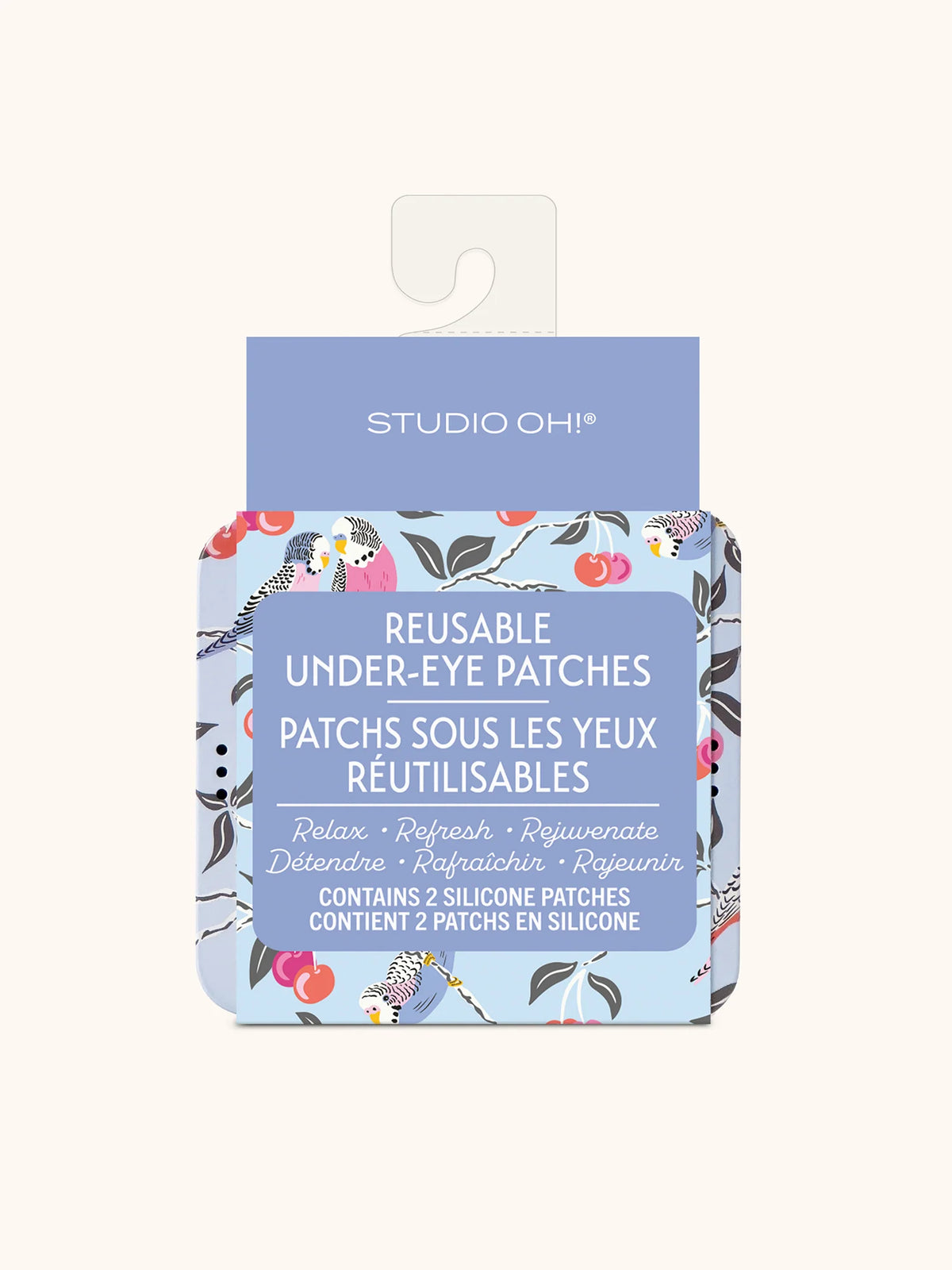Studio Oh! Birds in the Cherry Tree Reusable Under-Eye Patches