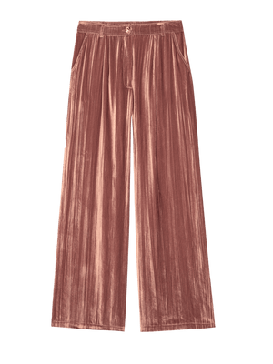 Nation Ltd Ridley Velvet Pant in Terracotta