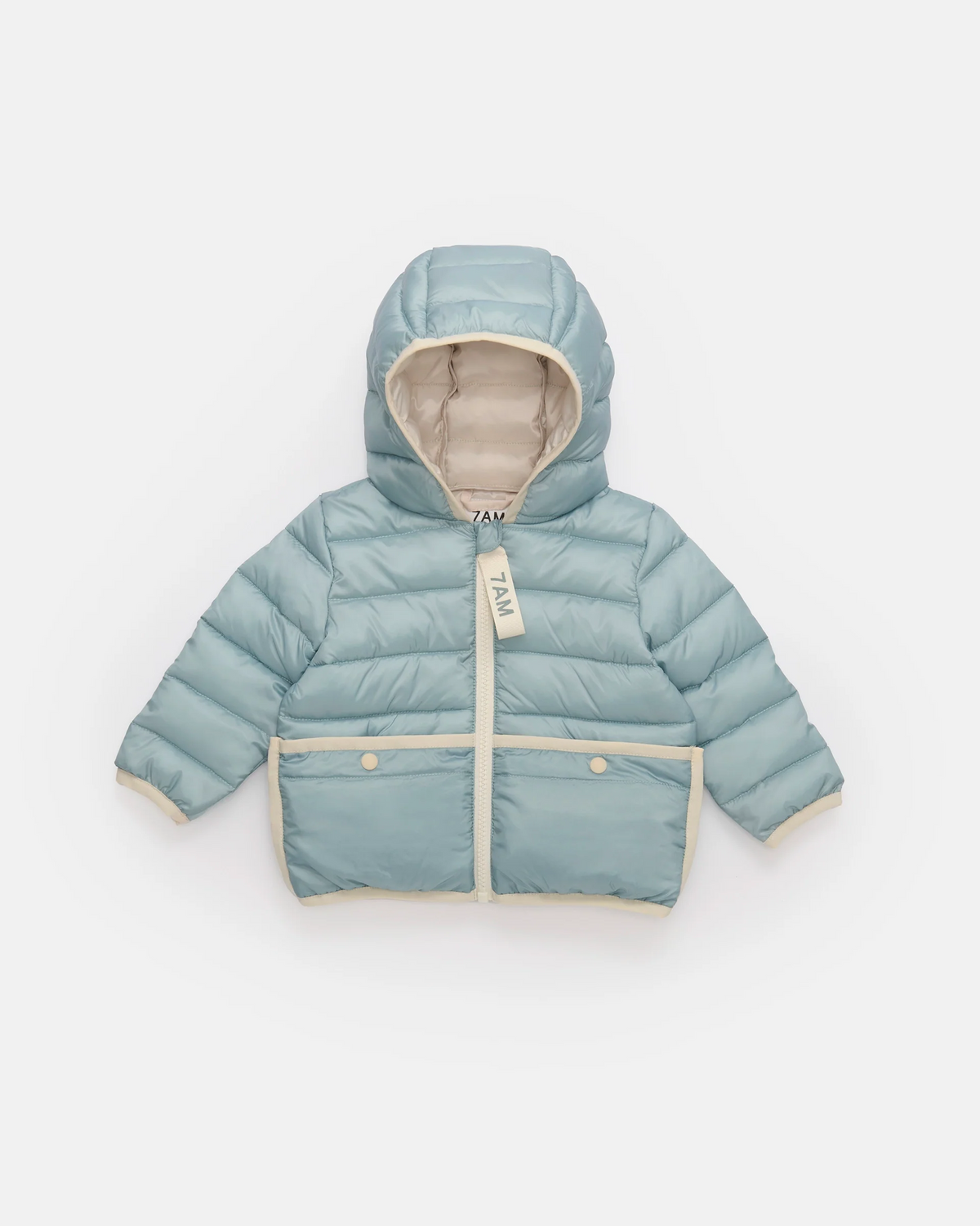 7AM Enfant Compact Warm Roll Me Puffer in Mirage
