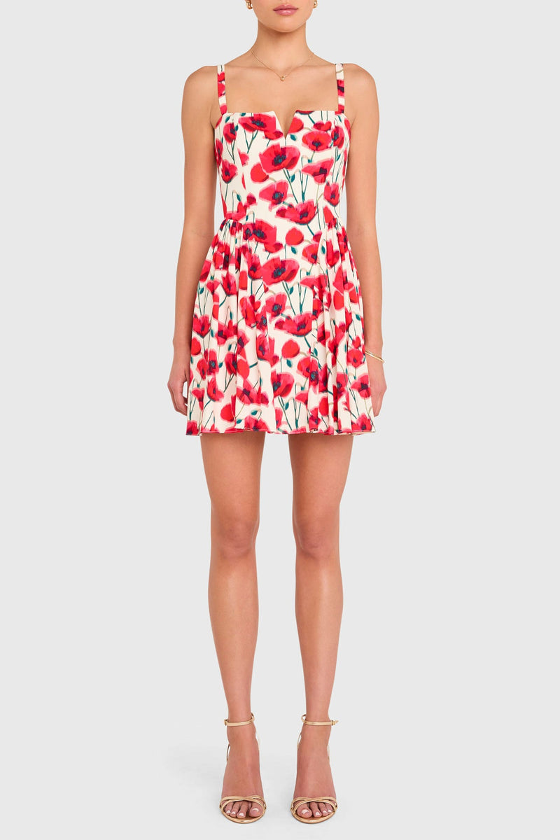Amanda Uprichard Sarabeth Dress in Poppy Field