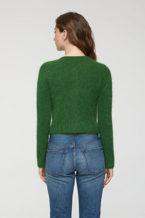 YARA ALPACA BLEND SHRUNKEN CARDIGAN