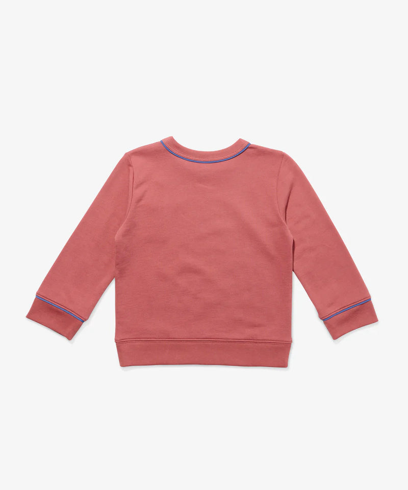 Oso & Me Remy Sweatshirt in Nautical Red