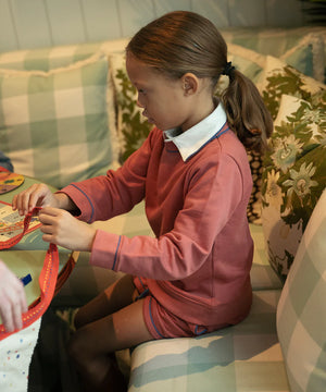 Oso & Me Remy Sweatshirt in Nautical Red