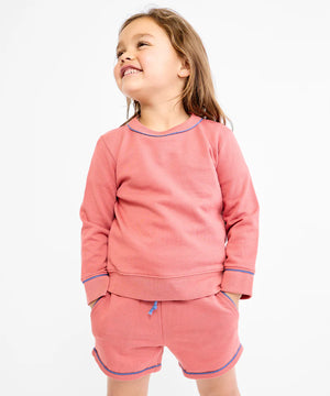 Oso & Me Remy Sweatshirt in Nautical Red