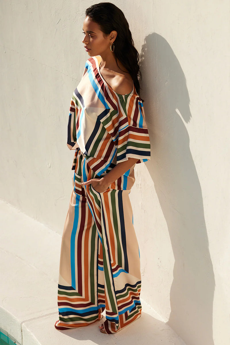 Misa Rashma Pant in San Miguel Stripe