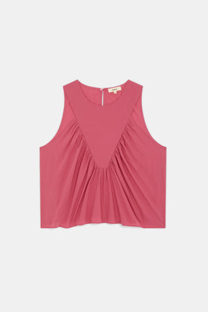 SUNCOO Paris Liam Blouse in Rosewood