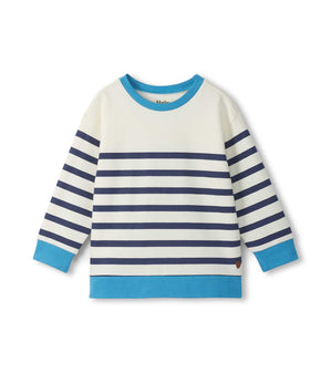 Hatley Sweatshirt in Navy Stripe