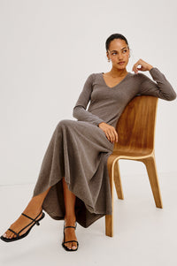 Rails Sabrina Dress in Heather Latte