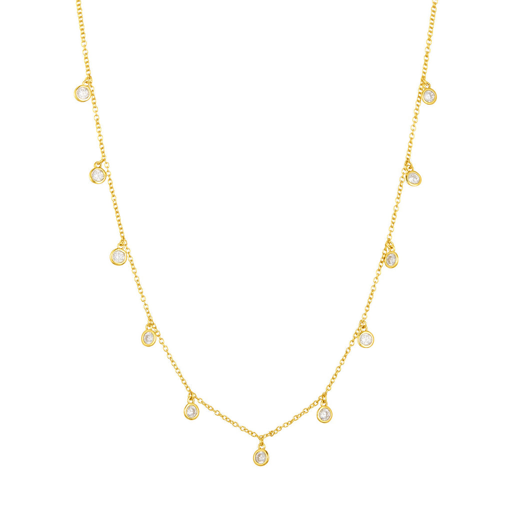 fyb Sabrina Shaker Necklace in Gold