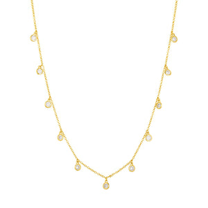 fyb Sabrina Shaker Necklace in Gold