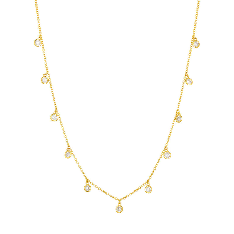 fyb Sabrina Shaker Necklace in Gold