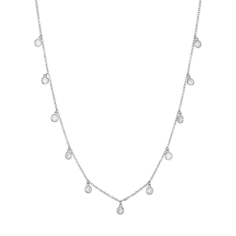 fyb Sabrina Shaker Necklace in Silver