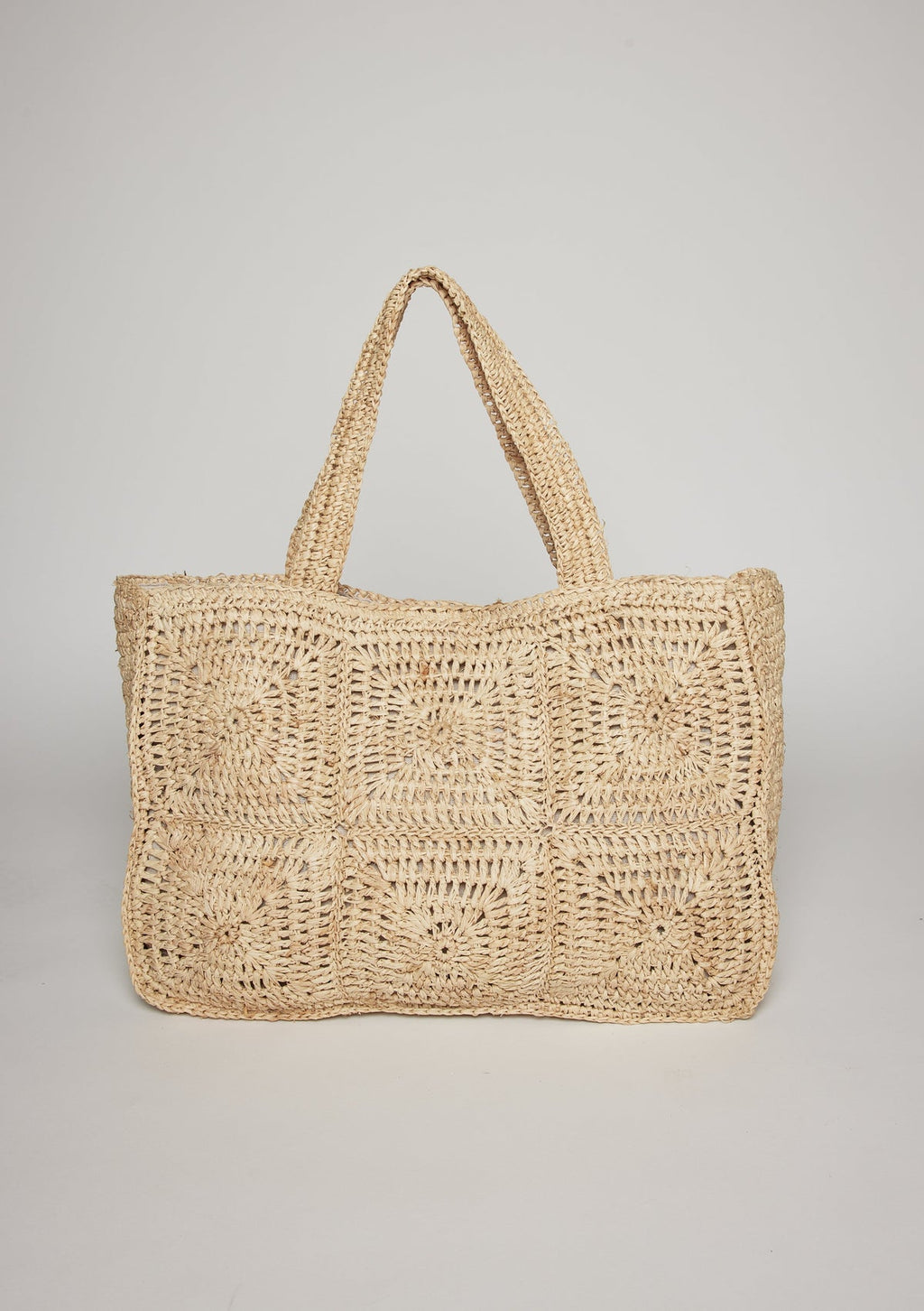 Hat Attack Portia Luxe Tote in Natural