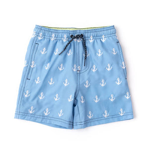 Shade Critters Water Appearing Swim Trunks in Anchors