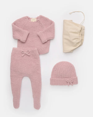 7am Enfant Fuzzy Infant Set-Multiple Colors!