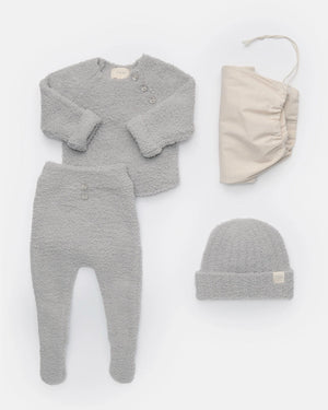 7am Enfant Fuzzy Infant Set-Multiple Colors!