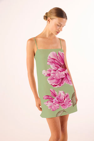 Misa Maxine Mini Dress in Large Bloom