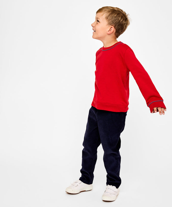 Oso & Me Bowie Corduroy Pant in Navy