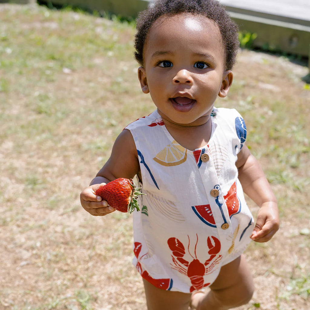 Pink Chicken Boy's Riley Jumper in Clambake