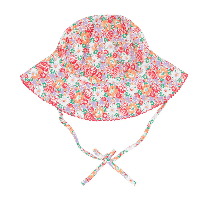 Minnow Sun Hat in Island Blossom