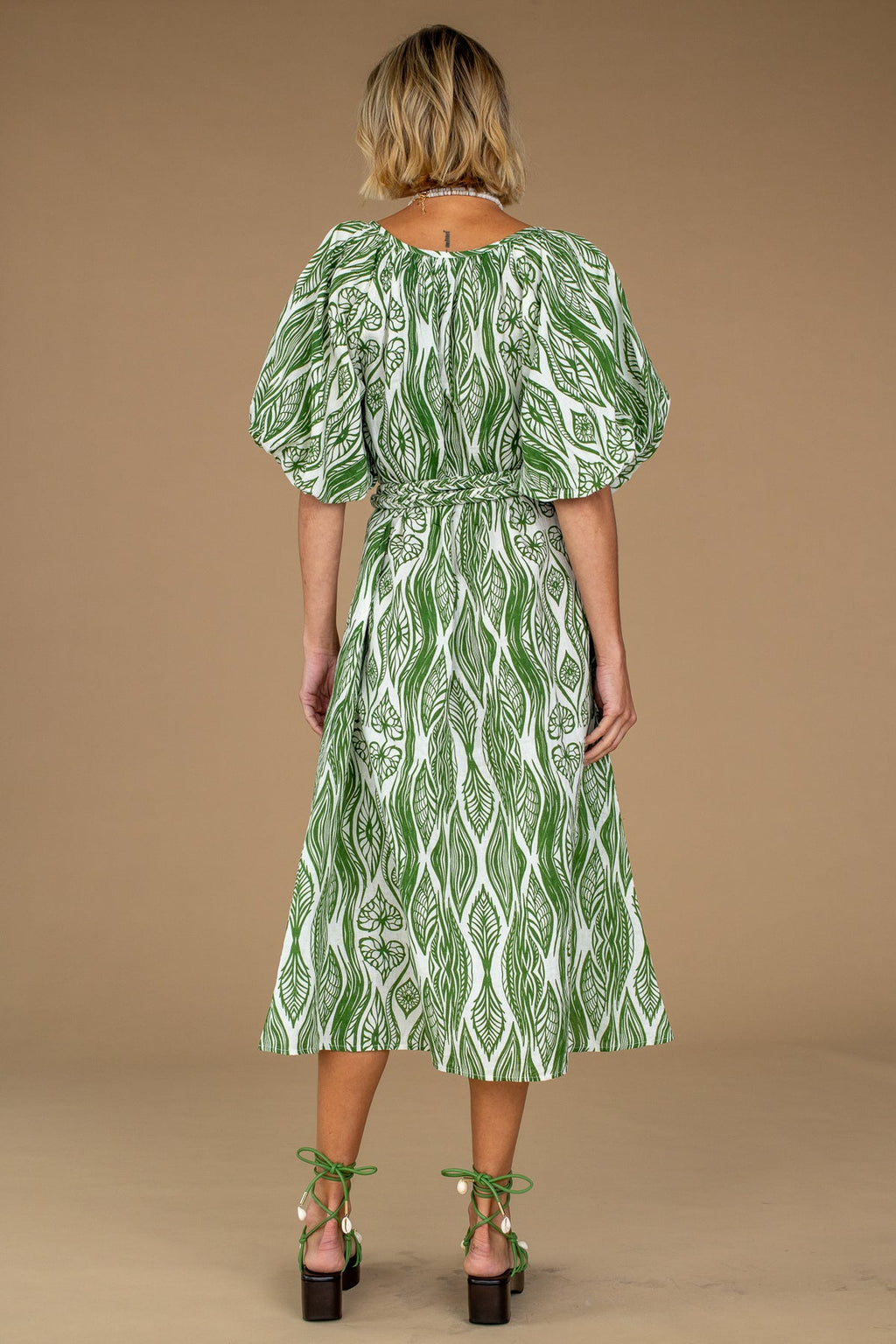 Olivia James Penny Dress in Lillypad