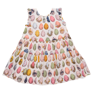 Pink Chicken Eloise Dress in Multi Eggs