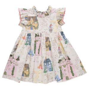 Pink Chicken Jennifer Dress in Whimsical Castle