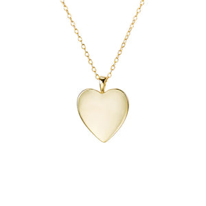 fyb Sweetheart Pendant Necklace in Gold