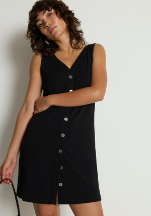 Sylvie V-Neck Mini Dress
