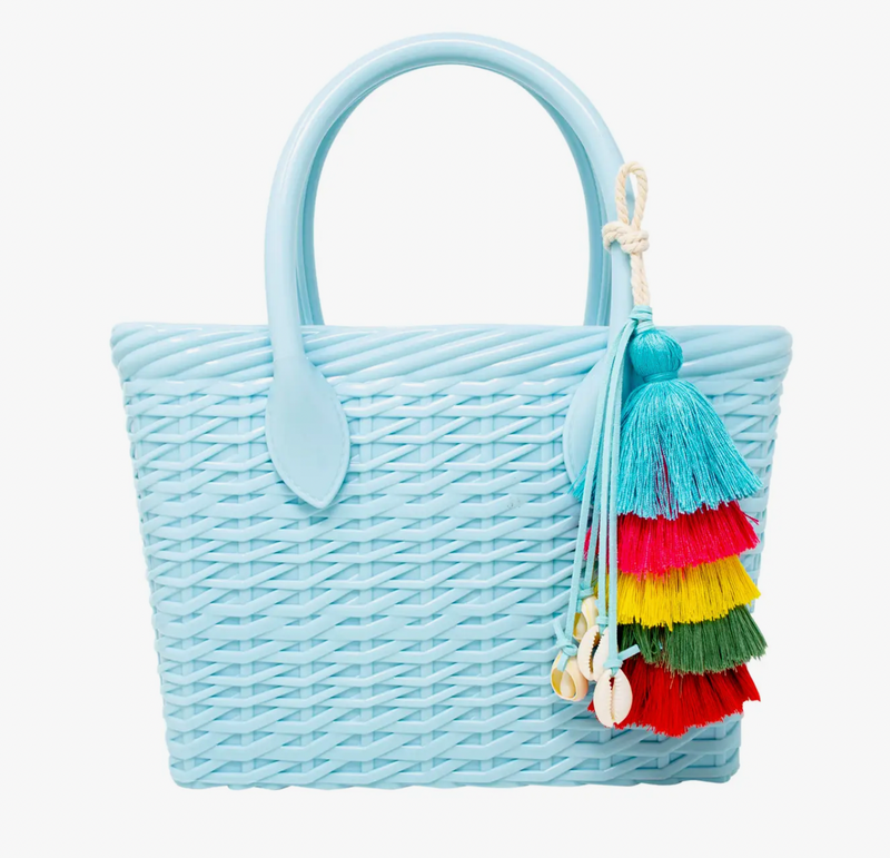 Zomi Gems Jelly Weave Tote Bag-Multiple Colors