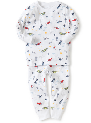 Kissy Kissy Snug Pajama Set in Aviators