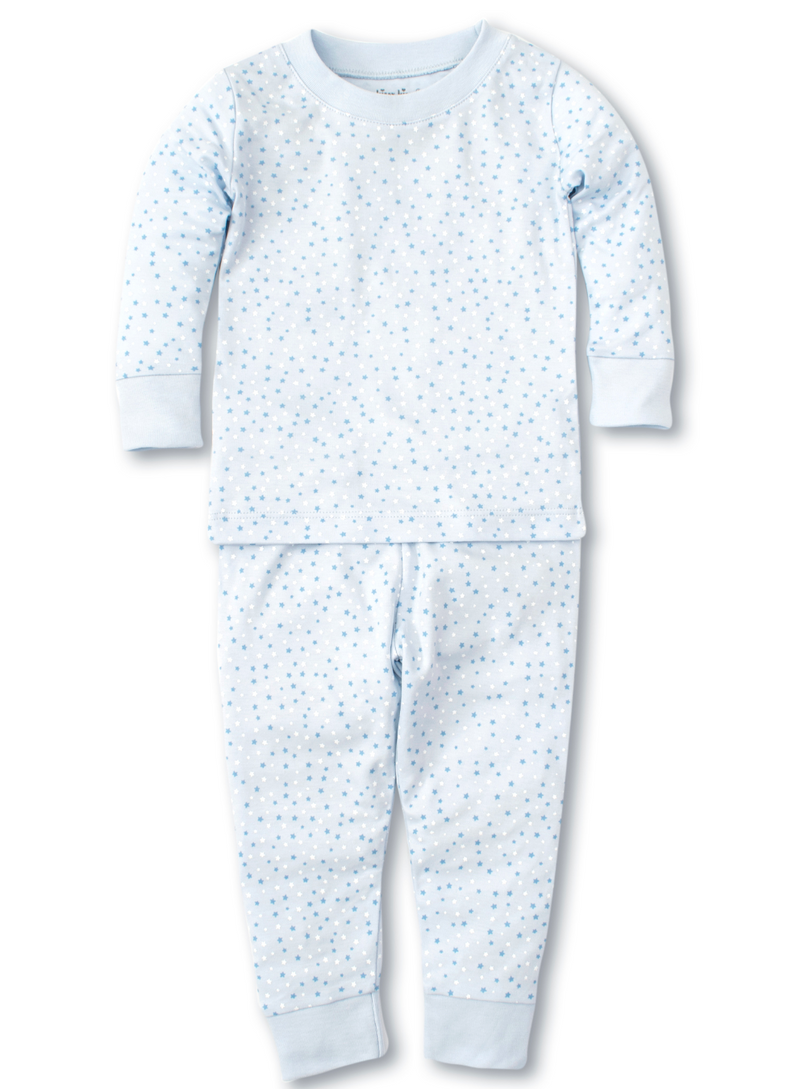 Kissy Kissy Snug Pajama Set in Blue Superstars