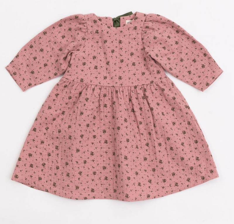 Thimble Birthday Dress in Elderberry