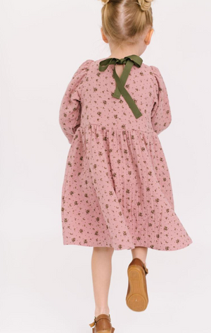 Thimble Birthday Dress in Elderberry