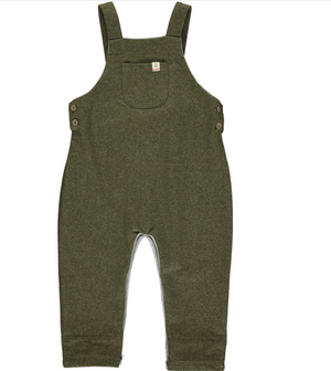 Me & Henry Gleason Jersey Overall in Heathered Green
