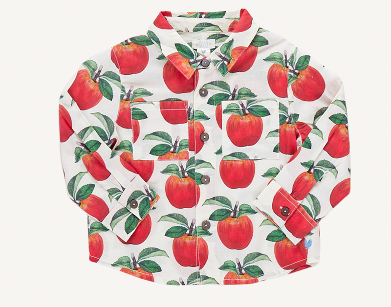 Pink Chicken Jack Shirt in Painted Apple