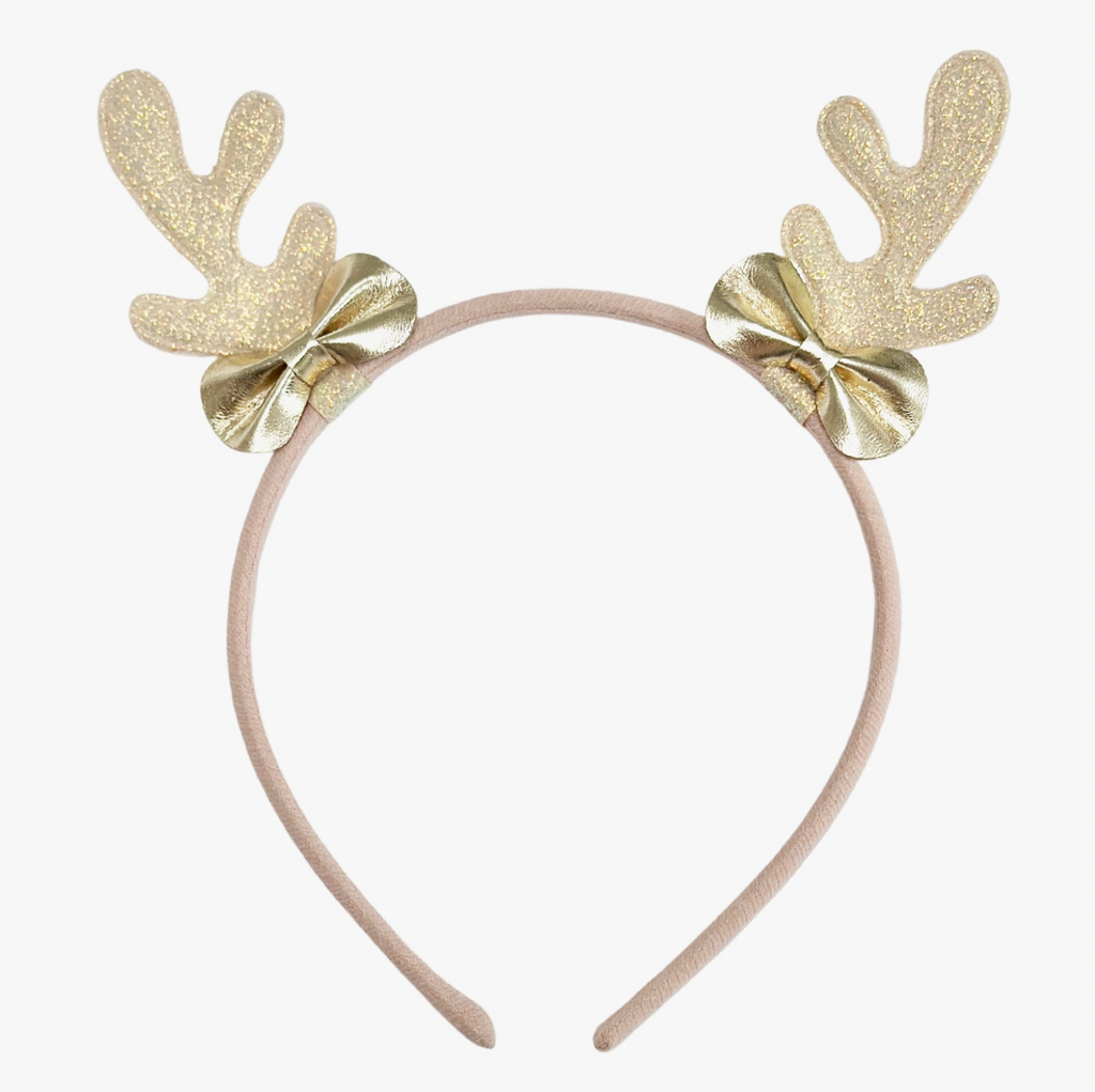 Rockahula Frosted Shimmer Reindeer Headband