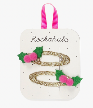 Rockahula Holly Pom Pom Clips