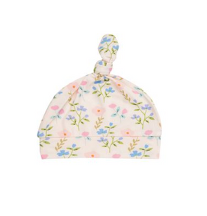 Angel Dear Knotted Hat in Simple Pretty Floral