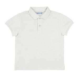 Mayoral Short Sleeve Polo in White