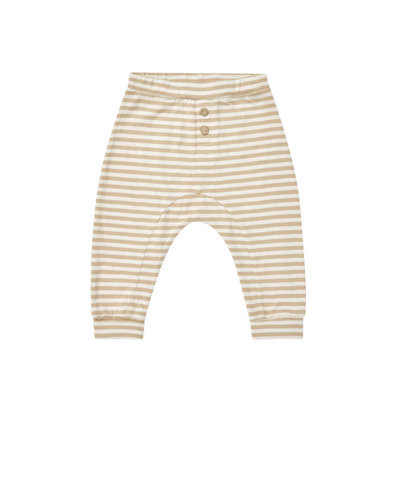 Rylee + Cru Baby Cru Pant in Sand Stripe