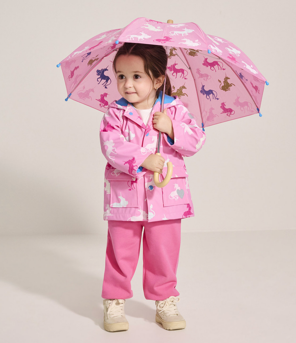 Hatley Mystical Unicorn Color Changing Children's Umbrella
